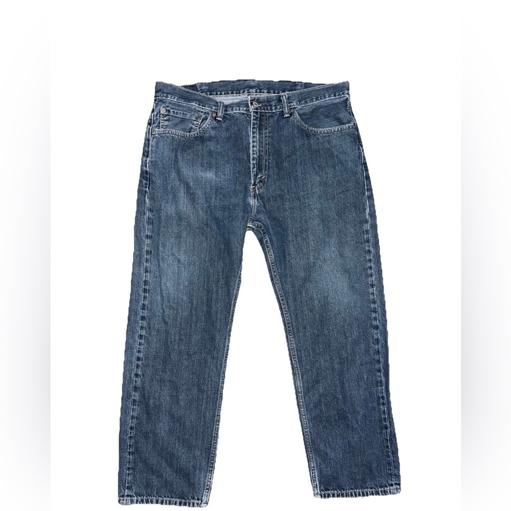 Levi's 505 Men's Size 38×3 Blue Denim Jeans Cotton.